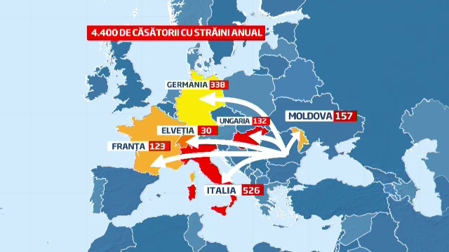 Agentii matrimoniale cu filiale in Vest, afacerile din spatele casatoriei unei romance cu un strain