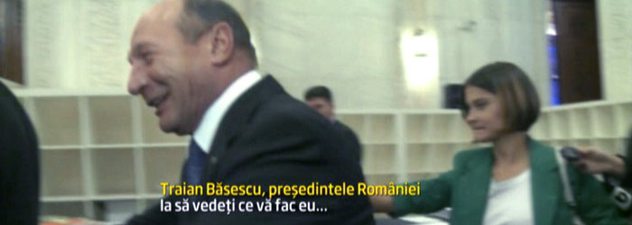Culisele Congresului PPE. Basescu alergat de jurnalisti pe holuri: "Nu fugiti voi cat pot eu!"