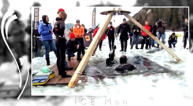 A plonjat intr-un lac la peste 5.000 de metri altitudine! VIDEO