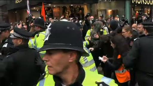 Mii de londonezi, in strada, la chemarea sindicatelor. Au protestat contra politicii de austeritate