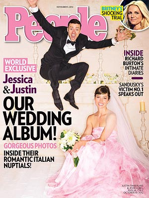ACEASTA este PRIMA FOTOGRAFIE de la casatoria lui Justin Timberlake cu Jessica Biel