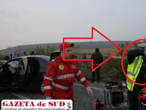 Cea mai SCANDALOASA imagine cu un politist in Romania. "Cum sa faci asa ceva unui om aproape MORT?"