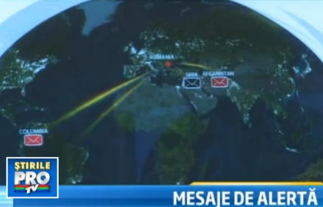 Romanii vor primi mesaj de alerta cand calatoresc in tari aflate in situatii de risc