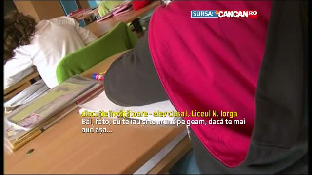 Ancheta in cazul invatatoarei de la clasa I care isi numeste elevii "prosti, tantalai si ticalosi"