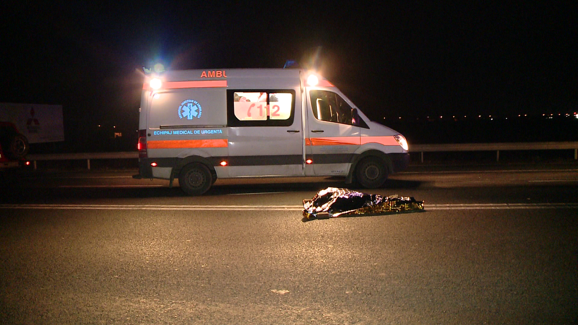 Accident mortal la intrare in Timisoara. O femeie a fost lovita de o masina de teren