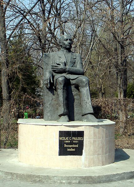 statuie Nicolae Paulescu