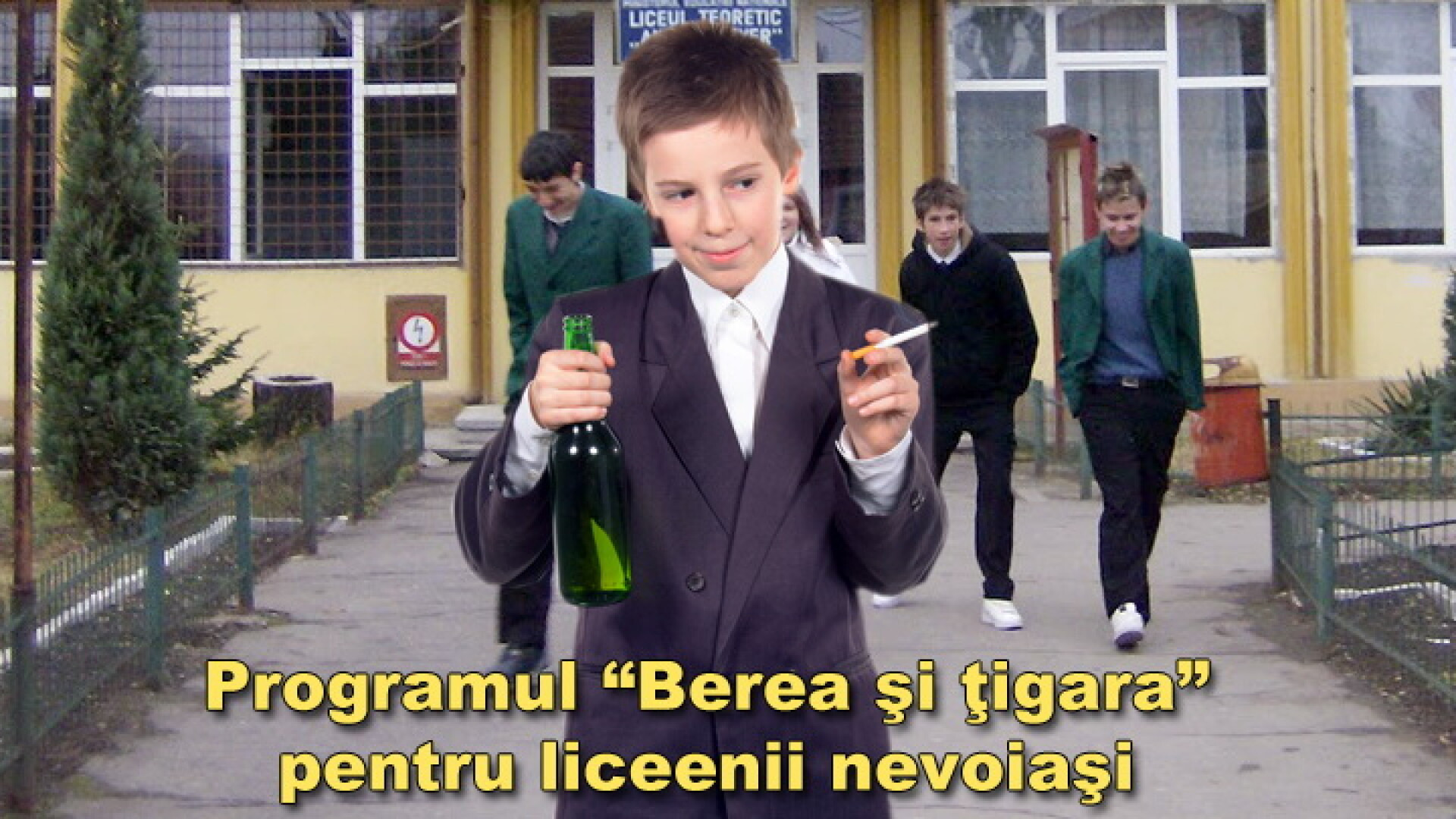 AudVoci: Elevii prea mari pentru programul Cornul si Laptele vor intra in programul Berea si Tigara