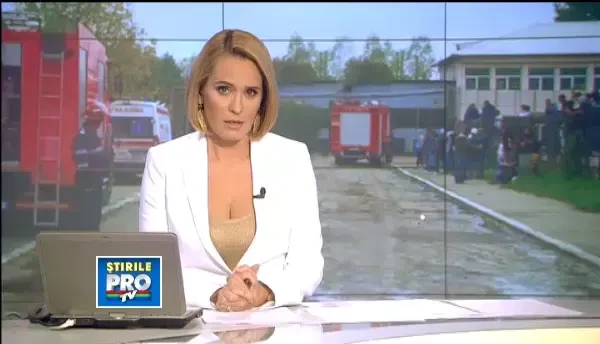 Incendiu cat se poate de real la un liceu din Targoviste, la doua zile dupa o simulare de incendiu