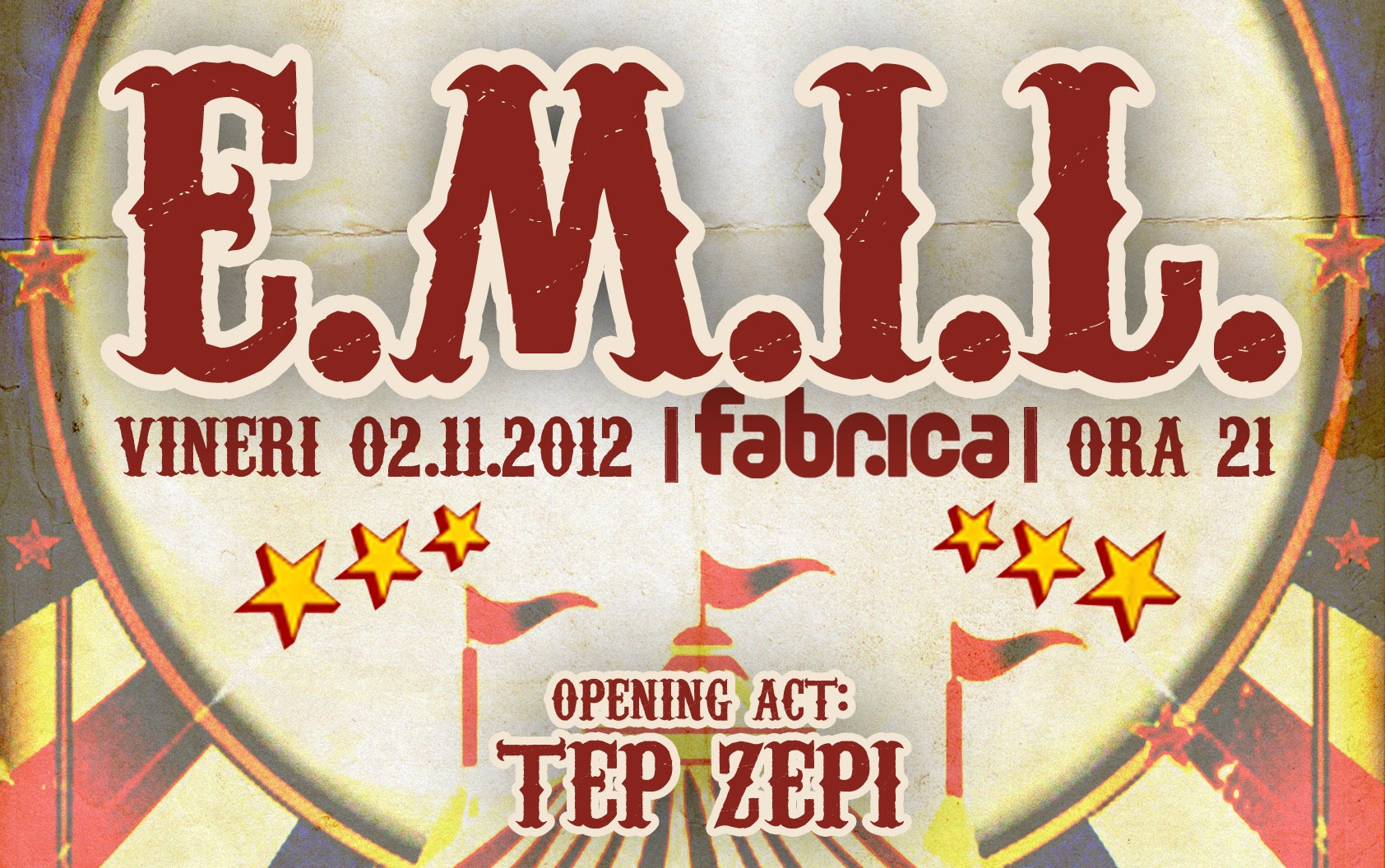 E.M.I.L. sustine punk-ul romanesc, faza pe liceu. Concert in Fabrica