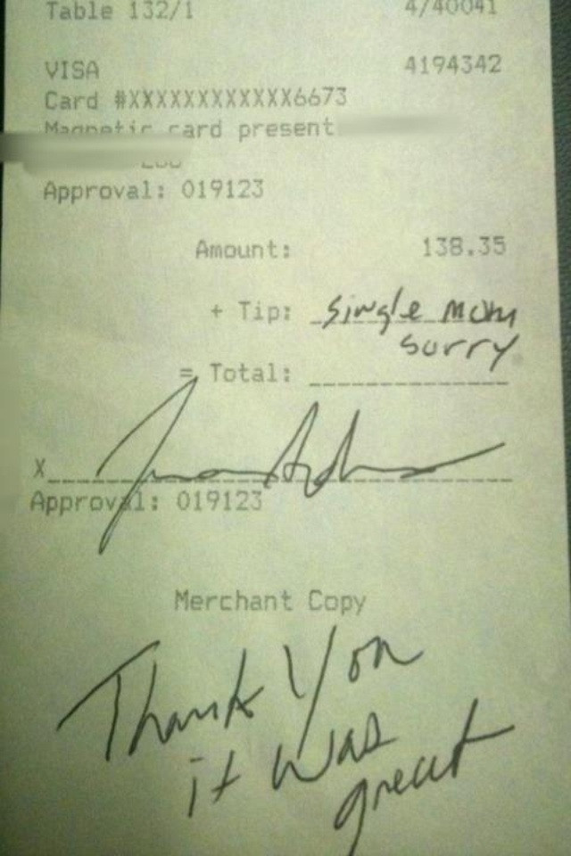 "Ce educatie le dai copiilor tai?" Scuza ridicola gasita de o femeie care nu a lasat bacsis. FOTO