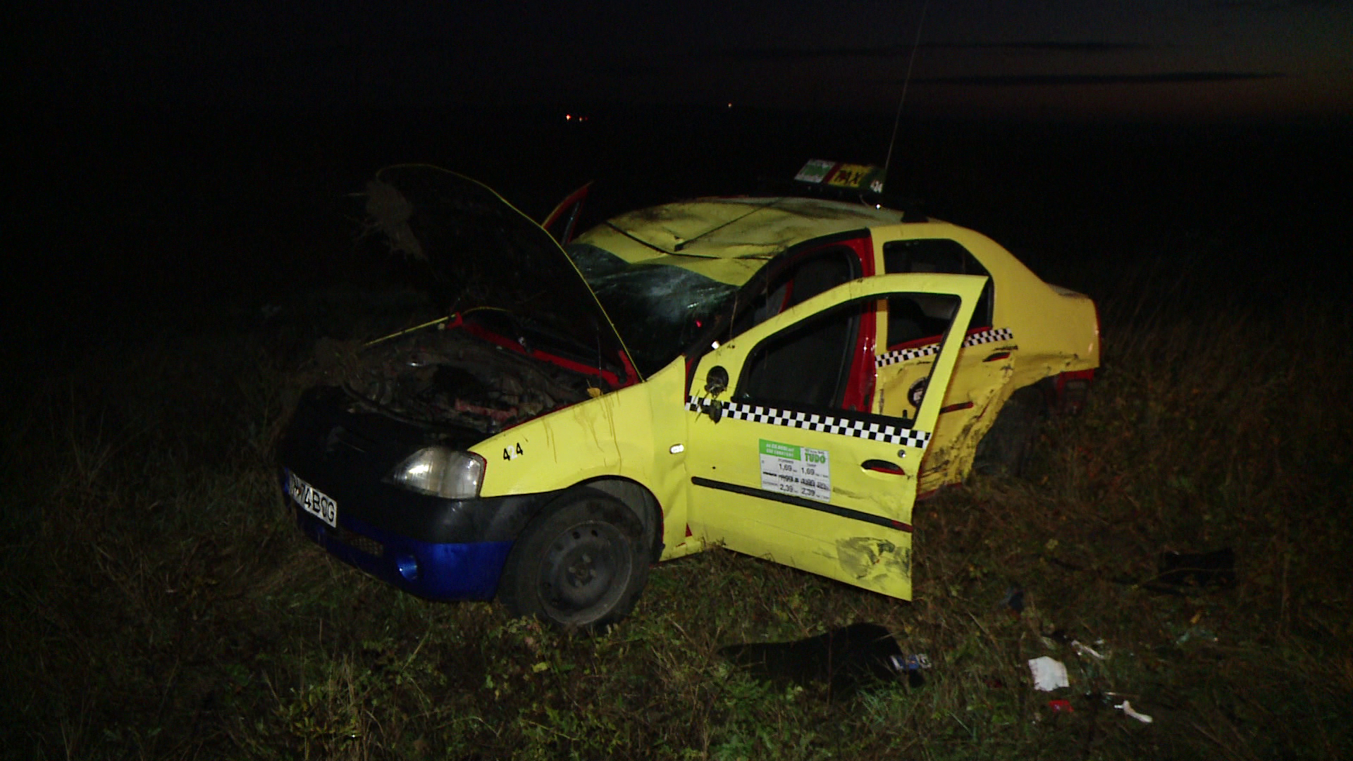 Accident mortal langa Recas. Un medic din Lugoj care a adormit la volan a izbit in plin un taxi