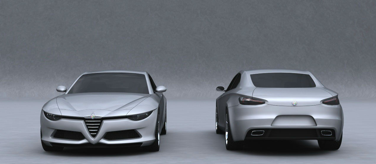 Orazio Satta Concept: Alfa Romeo ar putea lansa un nou model anul viitor