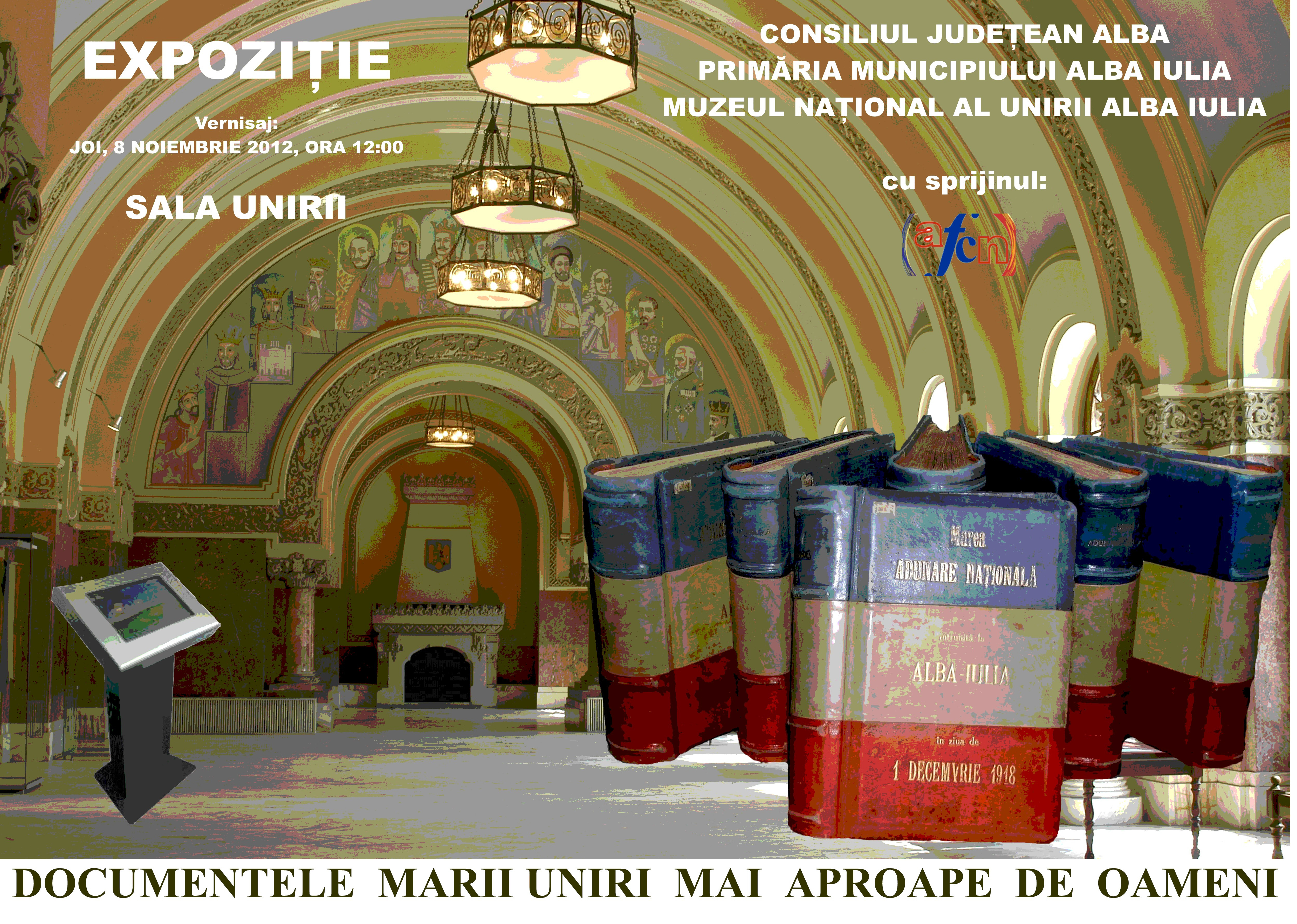 Muzeul National al Unirii din Alba Iulia aduce mai aproape de oameni documentele Unirii