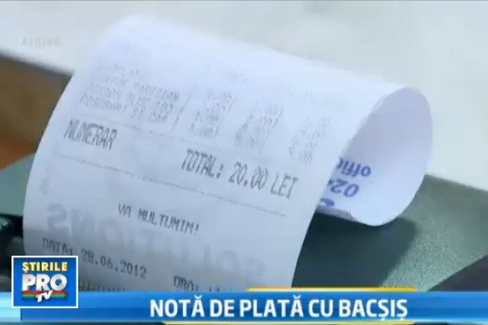 Bacsisul ar putea fi LEGALIZAT. Cum va arata nota de plata si cati bani ar CASTIGA statul anual