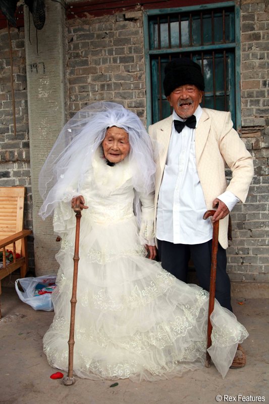 nunta batrani, familia Wu, 100 de ani