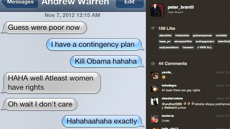 Un miliardar de 18 ani din SUA a anuntat "in gluma" pe Instagram ca il va ucide pe Obama