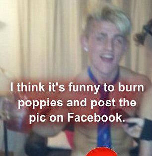 A crezut ca face o gluma, dar s-a trezit arestat. Poza de pe Facebook pe care acest tanar o regreta