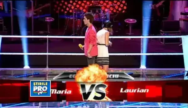 Laurian VS Maria - Vocea Romaniei