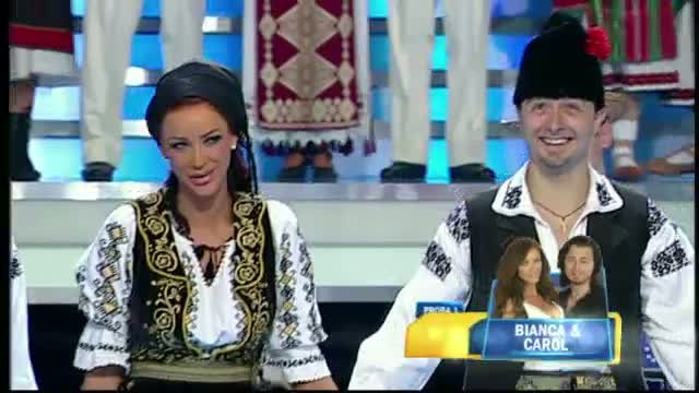 Bianca Dragusanu si partenerul ei isi doresc sa scape de duelul de la "Dansez pentru tine"