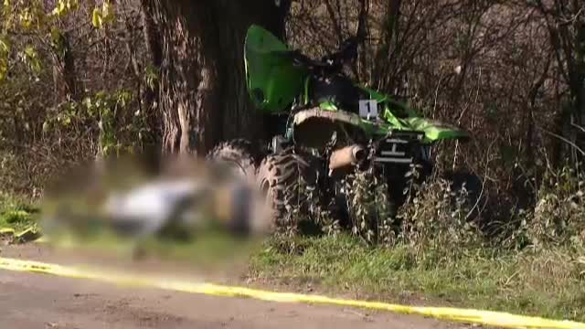 Tragedie in Timis. Un baiat de 16 ani a murit dupa ce a intrat cu ATV-ul intr-un pom