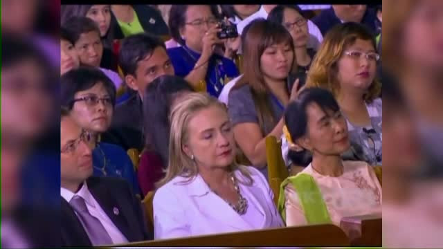 Hillary Clinton a adormit in timpul discursului presedintelui Barack Obama