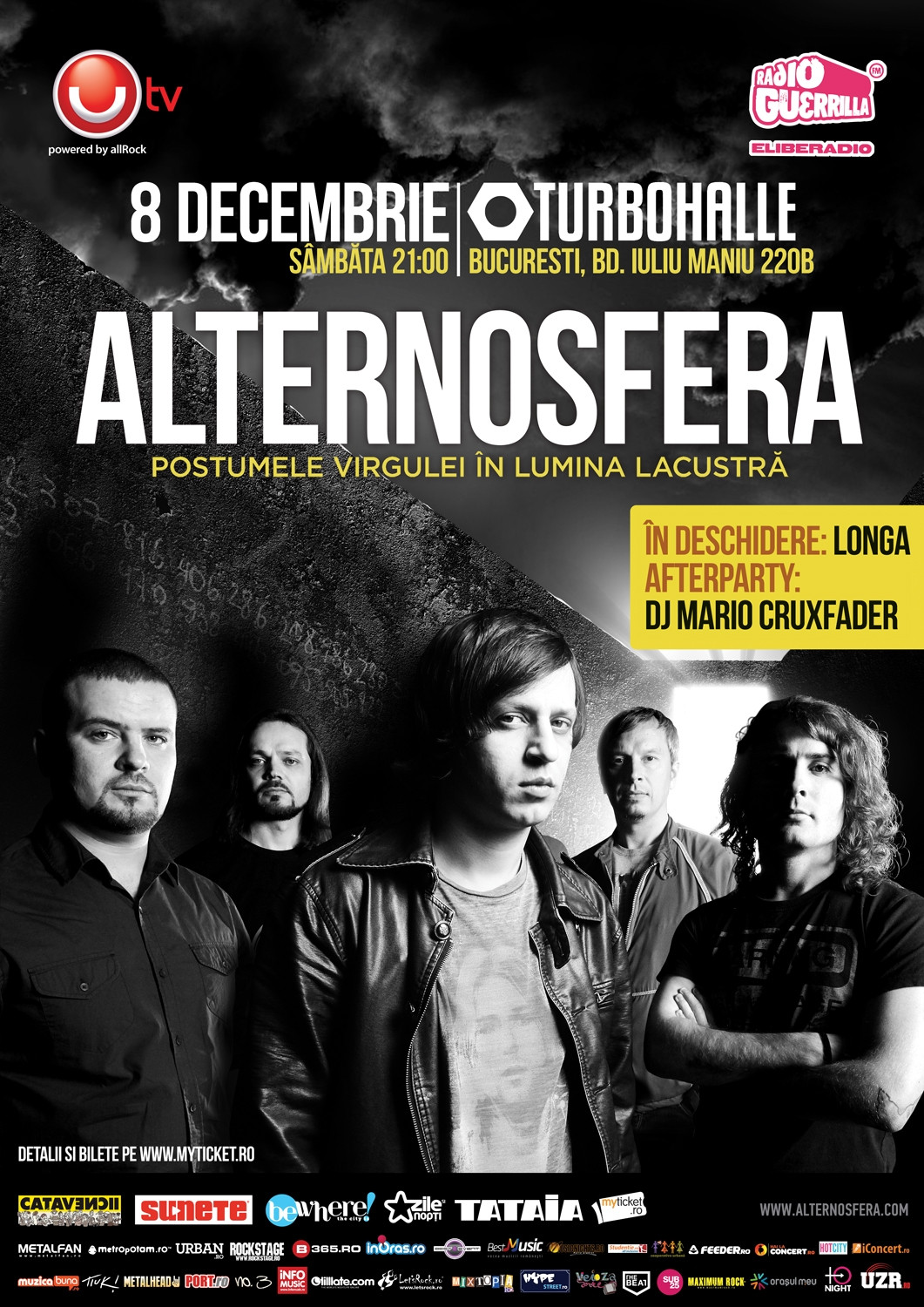 Concert Alternosfera de promovare a albumului "Virgula" - Bucuresti, 8 decembrie