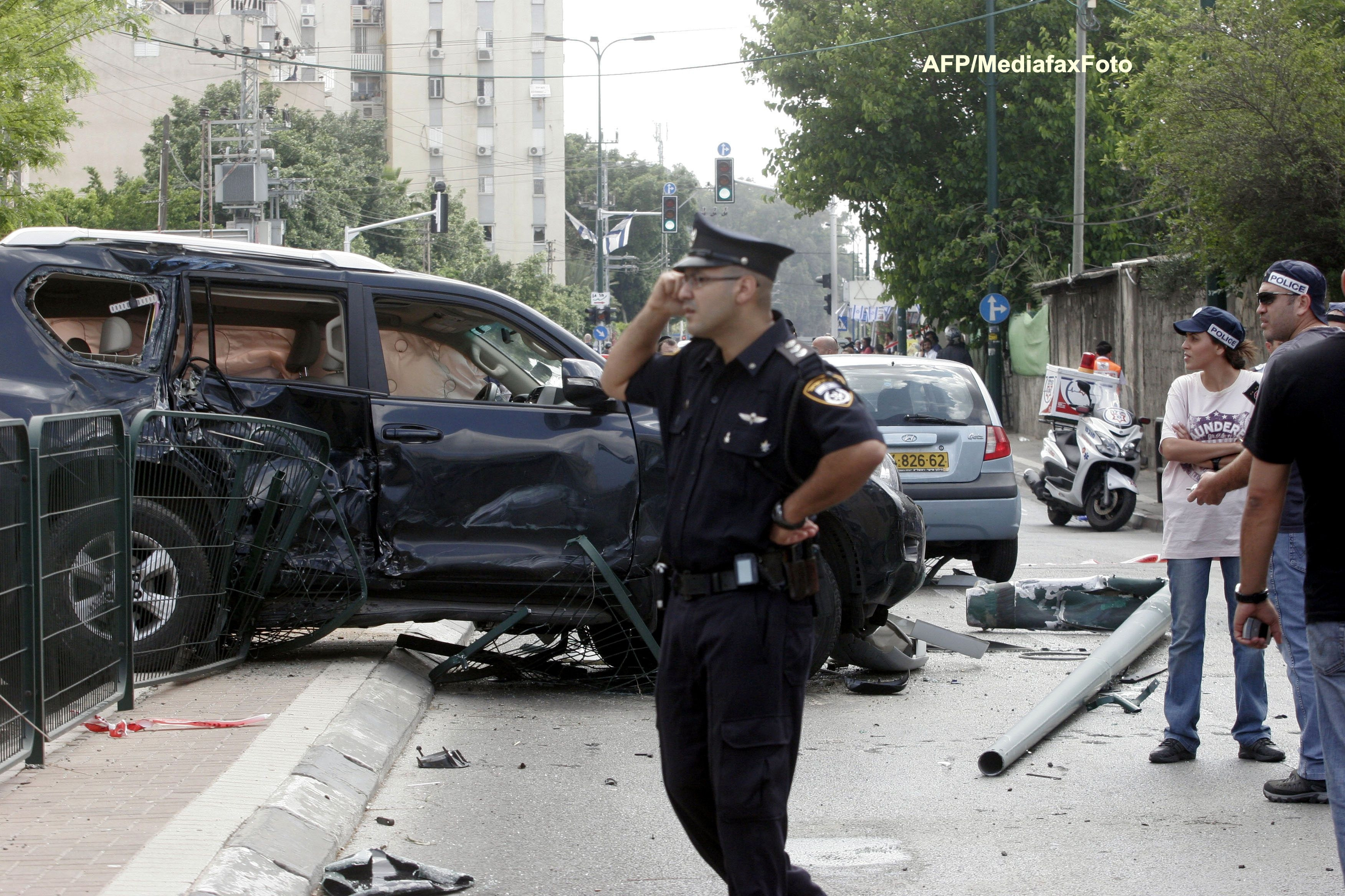 Atac terorist in "inima" Israelului. Cel putin 20 de persoane, ranite intr-o explozie in Tel Aviv