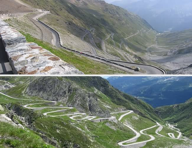 Selvio Pass, Italia