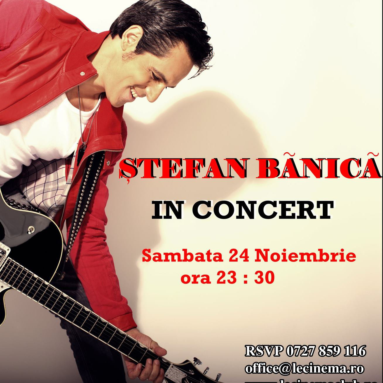 (P) Super show live cu Stefan Banica in Le Cinema Club