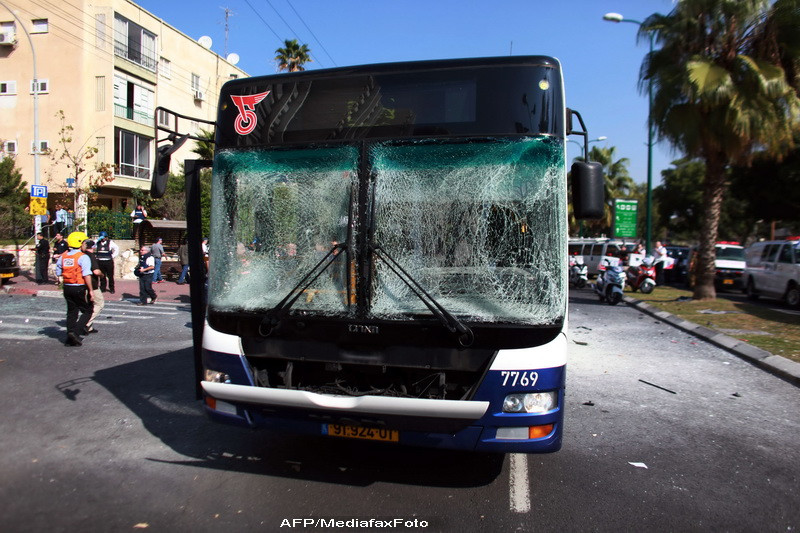 Presupusii autori ai atentatului asupra unui autobuz la Tel Aviv au fost arestati