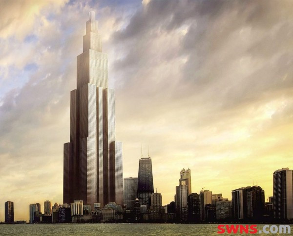 Chinezii vor sa construiasca cea mai inalta cladire din lume in 90 de zile! FOTO