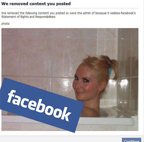 De ce a cenzurat Facebook aceasta imagine. Decizia retelei de socializare ridica semne de intrebare