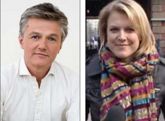 Nu vor mai prezenta impreuna stirile. Doi jurnalisti BBC, ambii casatoriti, banuiti ca au o aventura