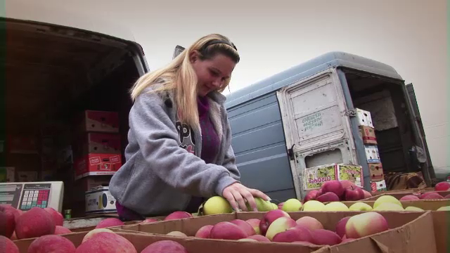 Visul unei eleve, olimpica la informatica, nevoita sa vanda legume in piata pentru a se intretine