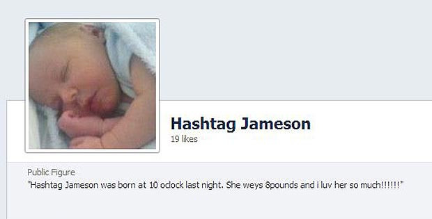 Revolta pe Facebook si Twitter. Si-au botezat copilul Hashtag