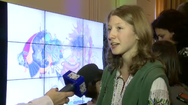 O adolescenta din Suceava a desenat logo-ul pe care Google Romania il va folosi pe 1 Decembrie