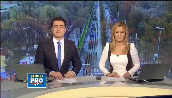 Parada de 1 Decembrie de la Arcul de Triumf s-a incheiat. Doi barbati au ajuns la spital