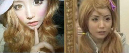 A stat zi si noapte machiata, timp de 2 ani. Cum arata acum dupa ce medicii au convins-o sa renunte