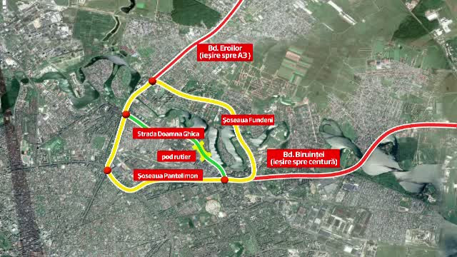 Pasajul Colentina-Pantelimon, inaugurat fara semne de circulatie. Soferii, pe contrasens