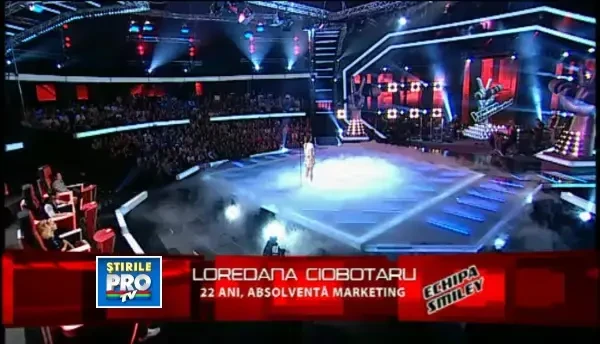 Vocea Romaniei: Melodia cu care Loredana Ciobotaru a incheiat concursul. Ce a declarat Smiley