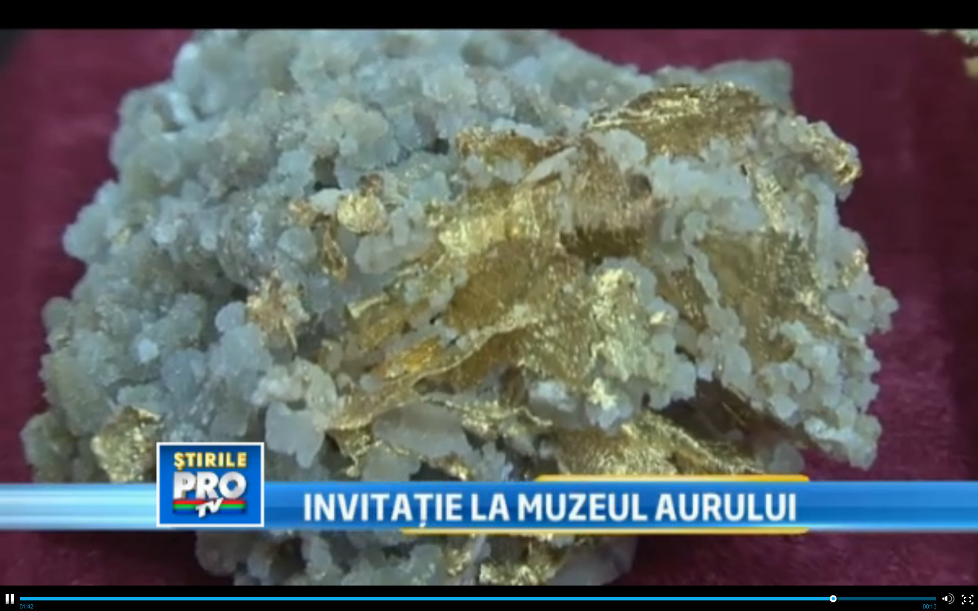 Muzeul Aurului din Brad, singurul din Europa, s-a redeschis dupa o renovare de cinci ani. VIDEO