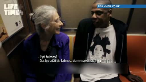 Jay-Z a luat metroul pentru a ajunge la un concert. Dialogul memorabil avut cu o batrana