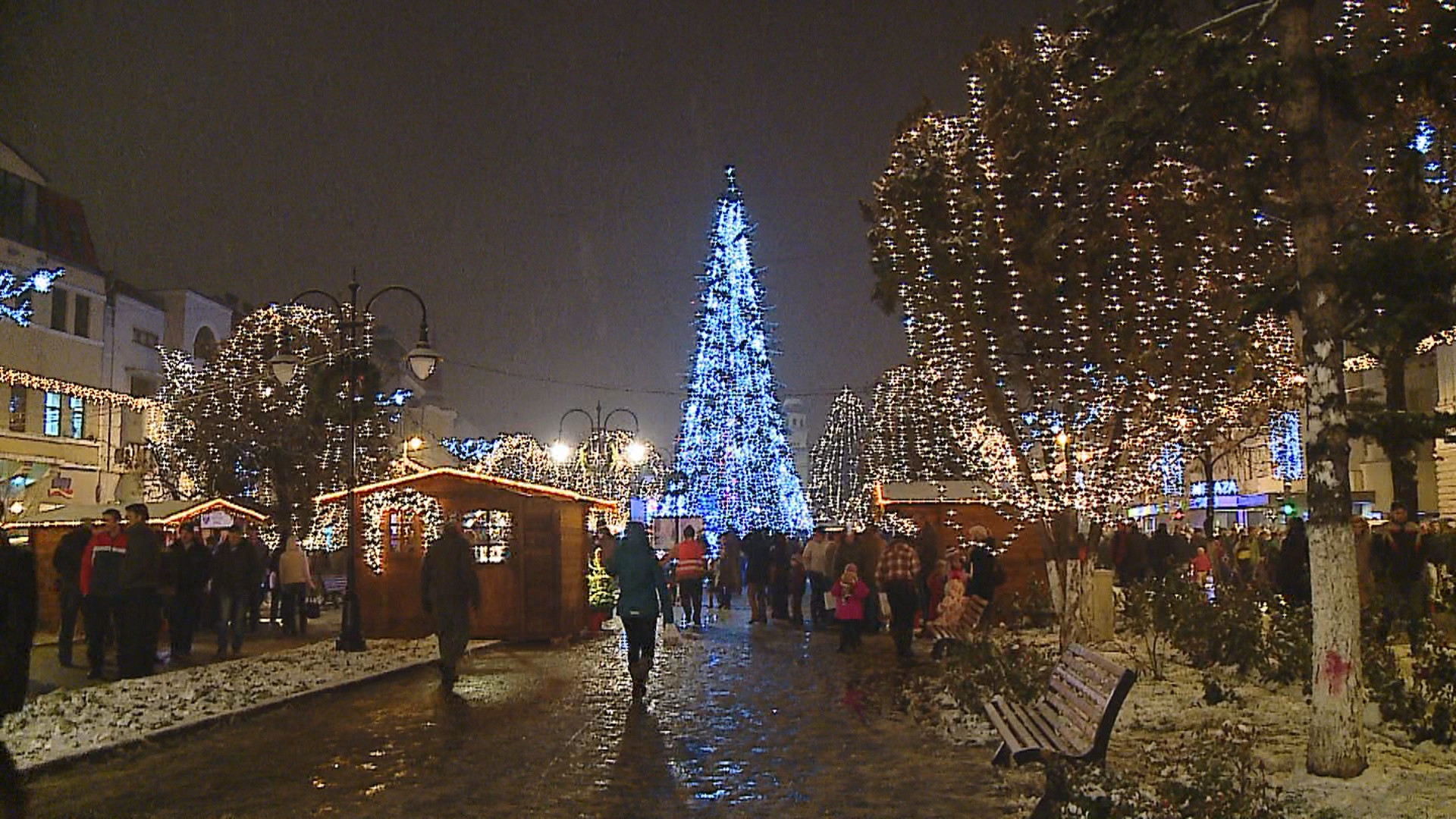 Targu Mures a imbracat haine de sarbatoare