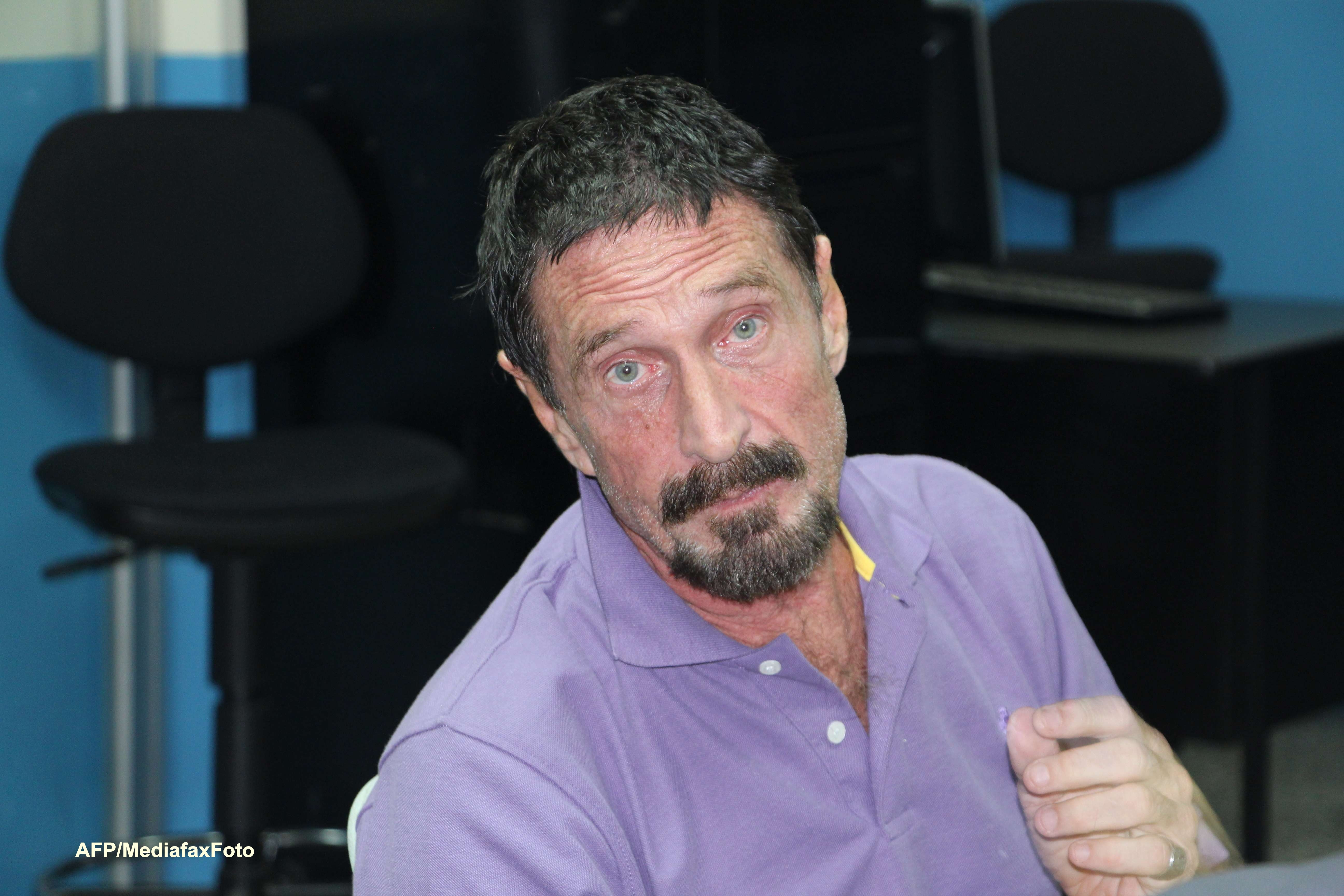 Cazul John McAfee. Americanul a acuzat un atac de cord, multi banuiesc insa ca s-ar fi prefacut