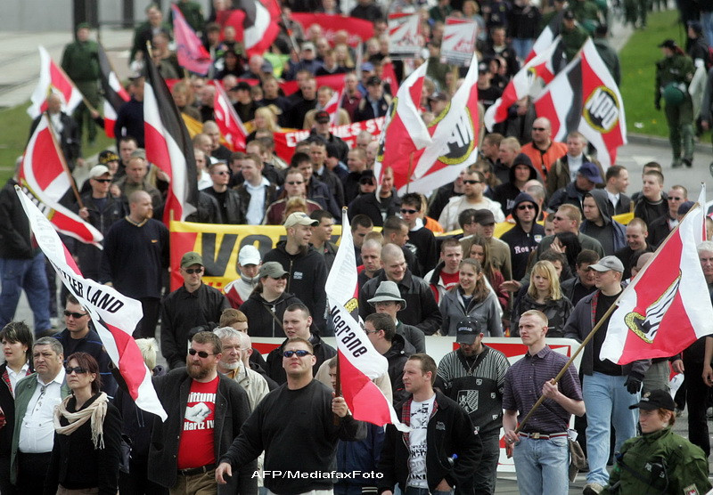 Germania vrea sa scoata in afara legii Partidul National Democrat, de extrema dreapta