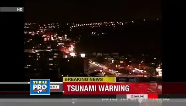 Cutremur in Japonia cu magnitudinea de 7,3. Un prim val de un metru a atins coasta de nord-est