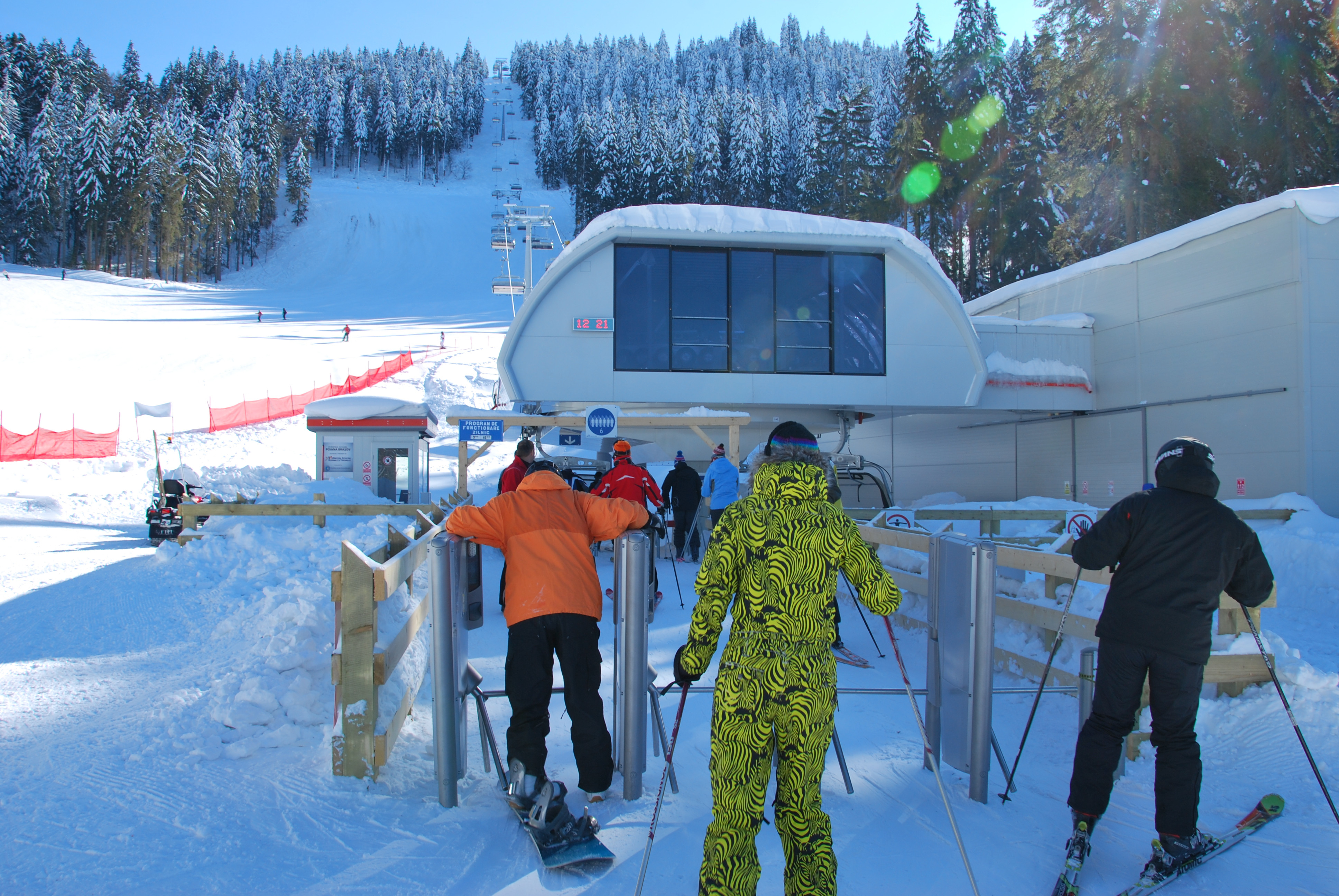 Cod galben de distractie in acest sfarsit de saptamana in statiunile montane de pe Valea Prahovei