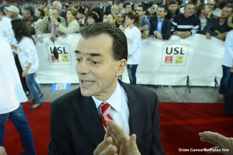 Ludovic Orban anunta ca nu va vota un Guvern USL din care sa faca parte UDMR