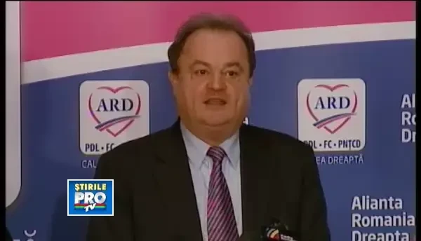 Gafa serii dupa rezultatele de la exit poll. Blaga:ARD a dus cea mai cumplita campanie de manipulare