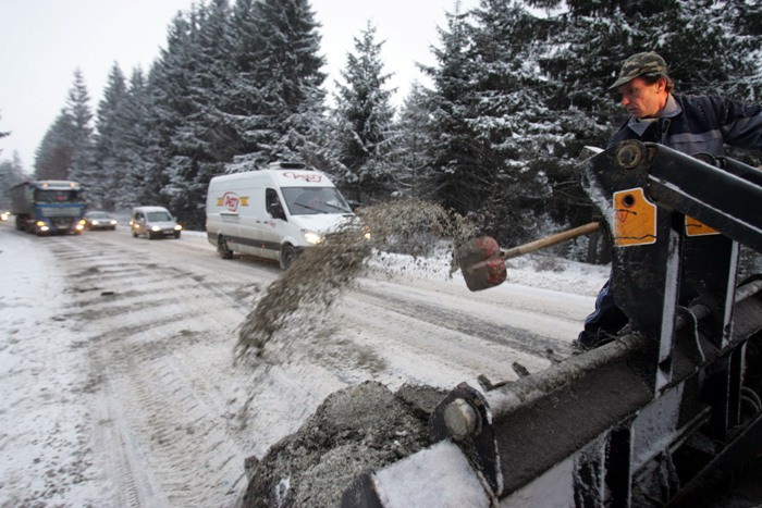Iarna isi intra in drepturi in judetul Alba